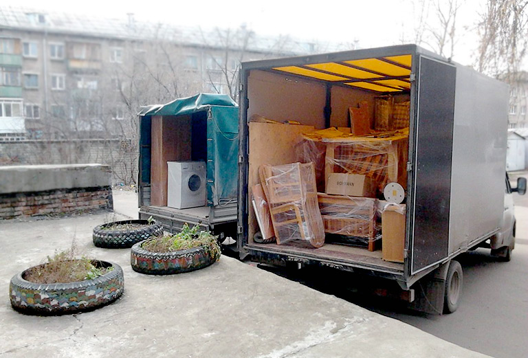 Стоимость автоперевозка личные вещей упакованных в коробок догрузом из Пионерского в Москву