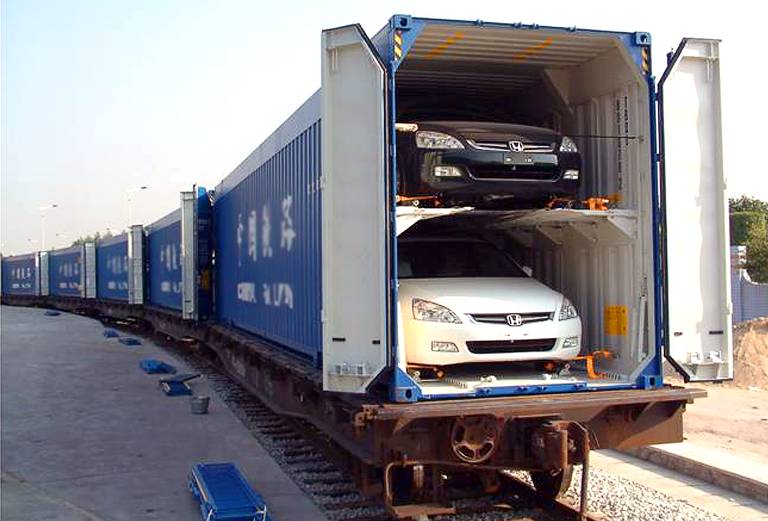 Доставка железнодорожным транспортом машины  из Перми в Сочи